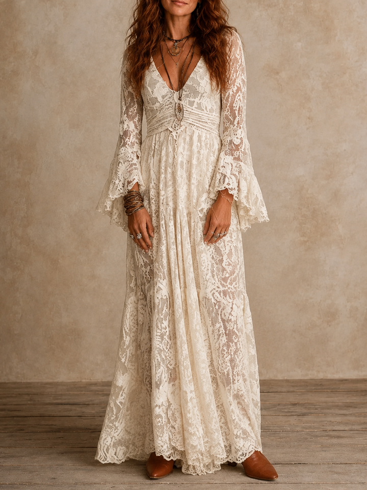 Emily | Vestito Maxi Silhouette Vintage