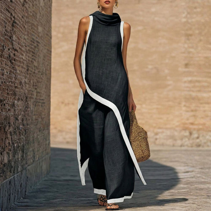 LEONORA | COMPLETO IN LINO ELEGANTE