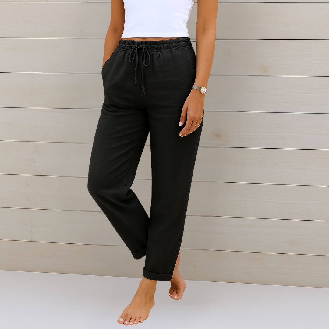Lori™ | Pantaloni Premium Traspiranti con Vita Elastica