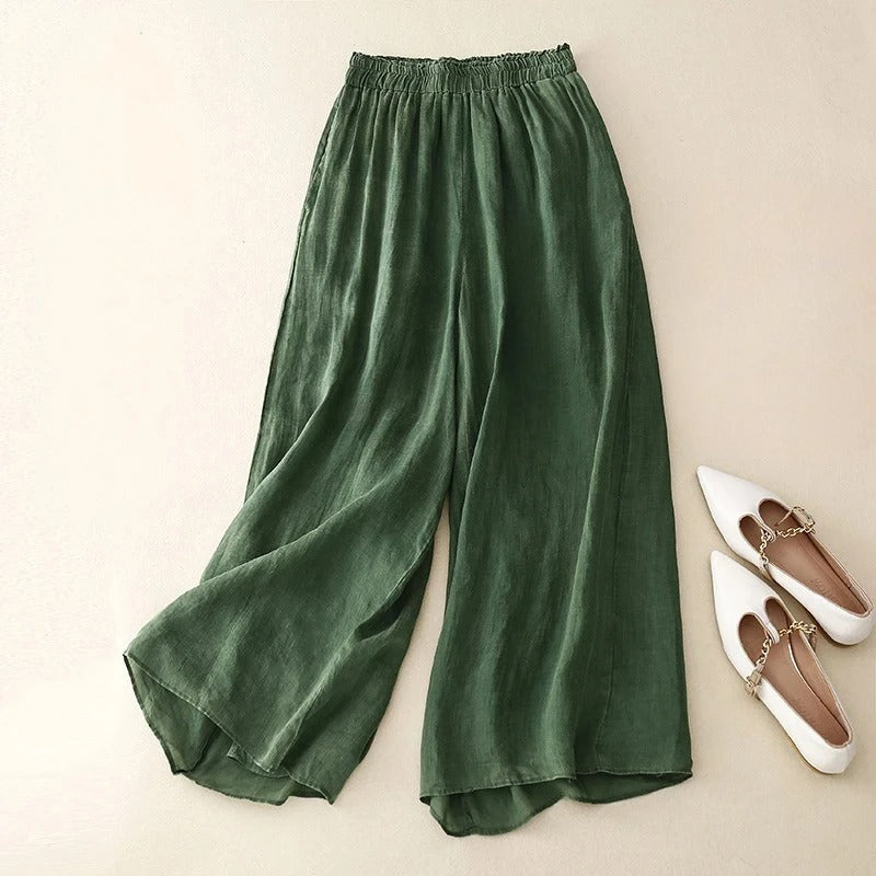 Nicole™ | Pantaloni Eleganti con Vita Larga