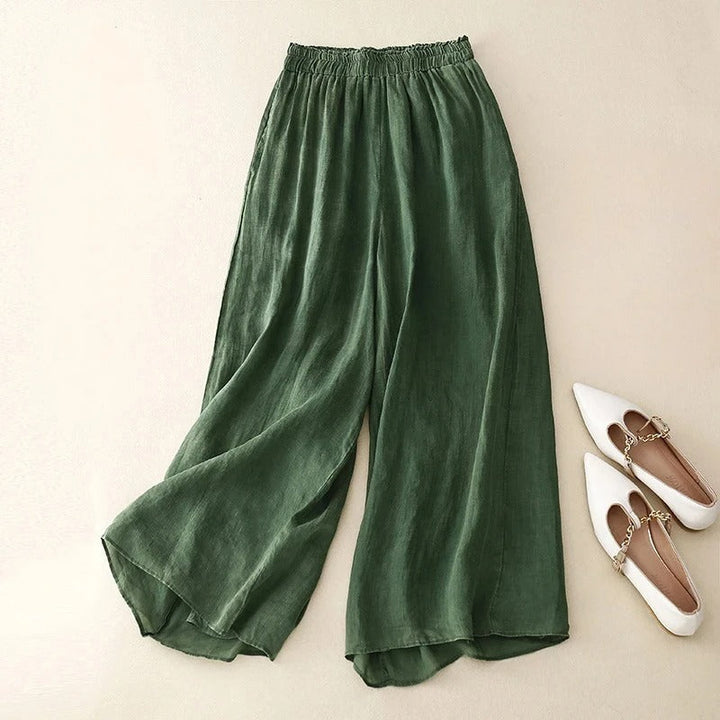 Nicole™ | Pantaloni Eleganti con Vita Larga