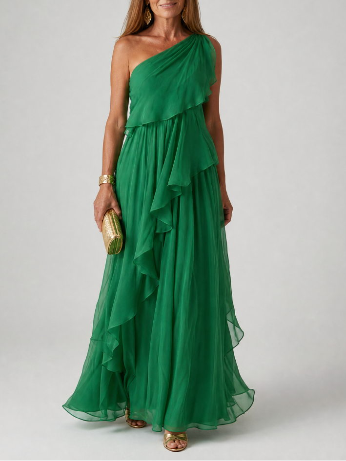 Tracey | Elegante Abito Maxi Fluttuante