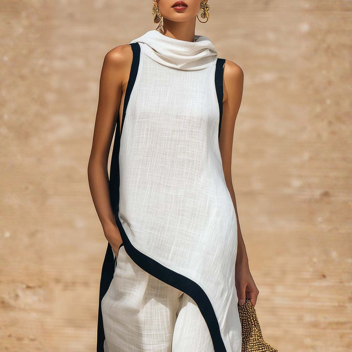 LEONORA | COMPLETO IN LINO ELEGANTE