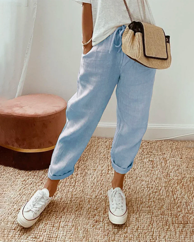 Remy™ | Pantaloni Casual ed Eleganti con Vita Alta