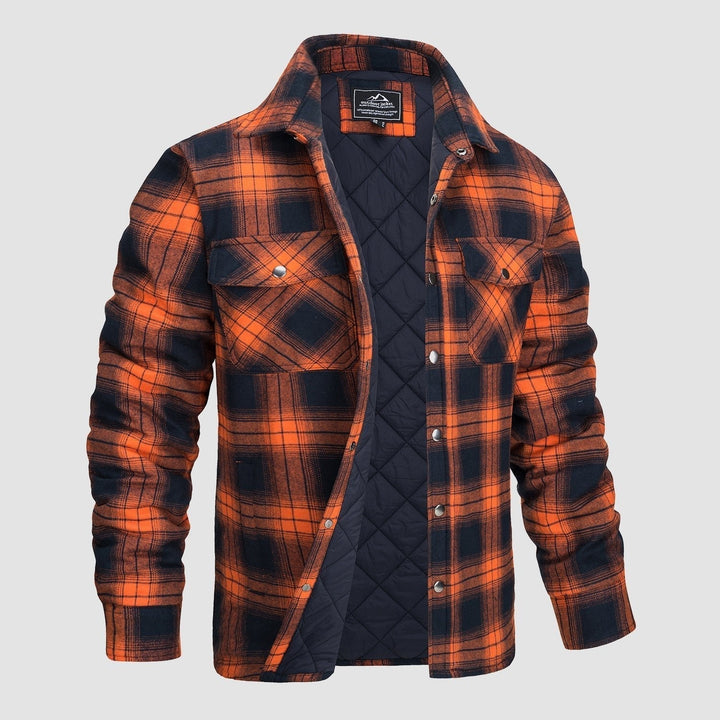 Giacca Bomber a Motivo Scozzese Versatile