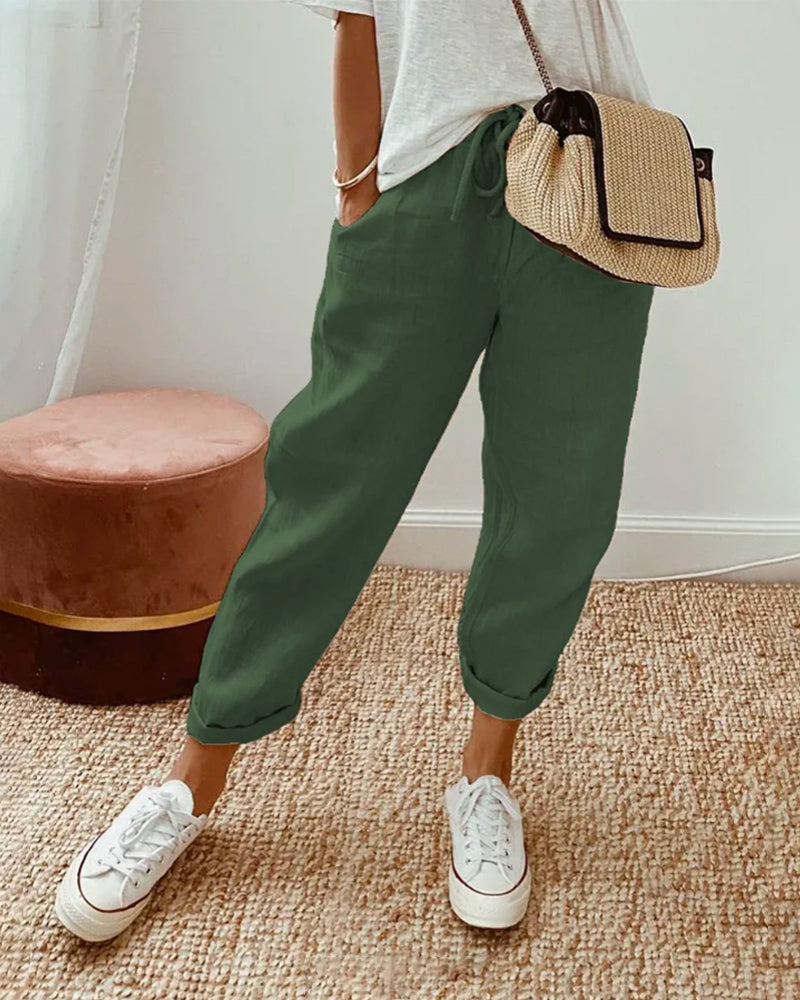 Remy™ | Pantaloni Casual ed Eleganti con Vita Alta