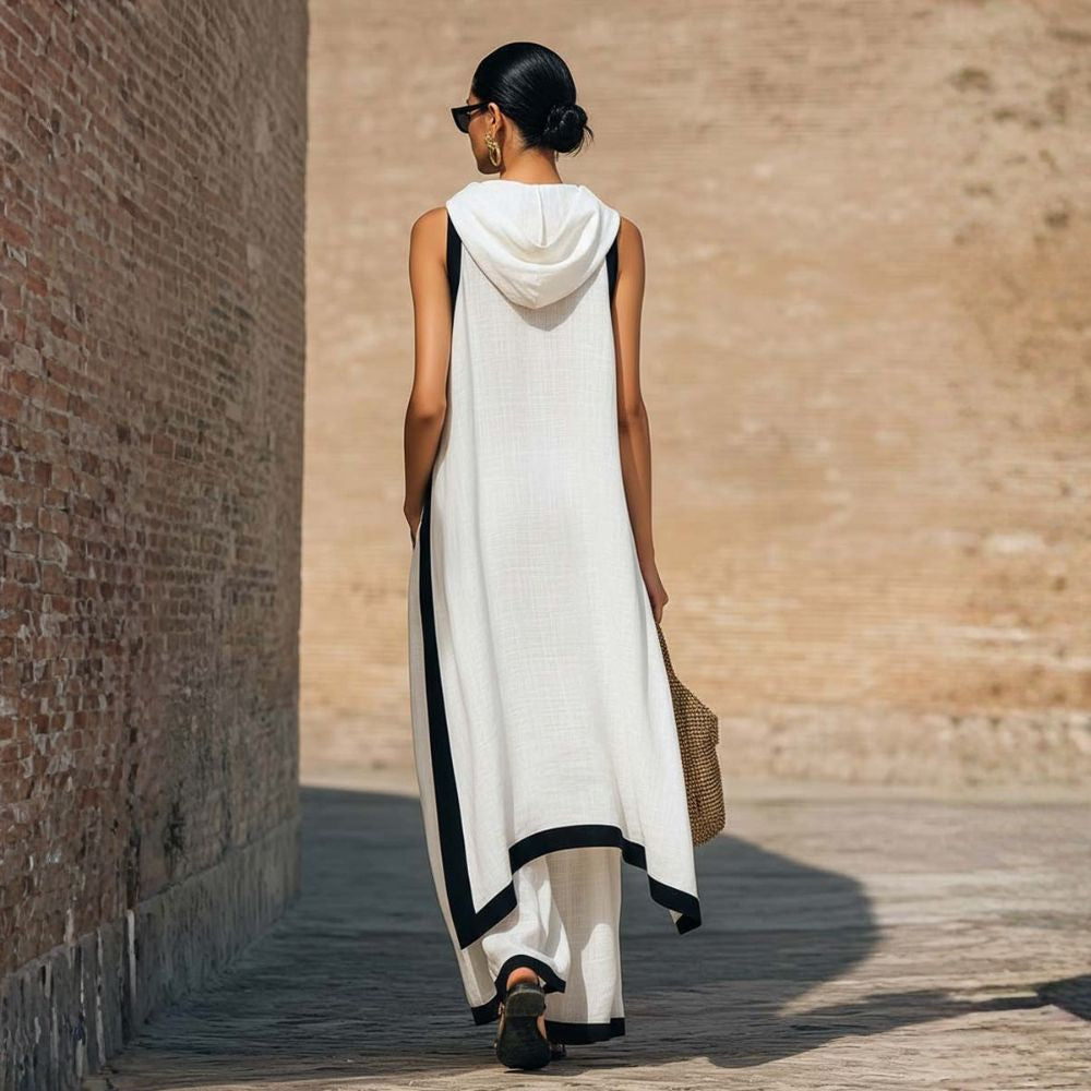 LEONORA | COMPLETO IN LINO ELEGANTE