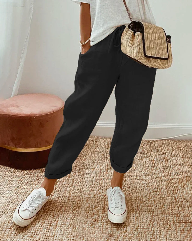 Remy™ | Pantaloni Casual ed Eleganti con Vita Alta