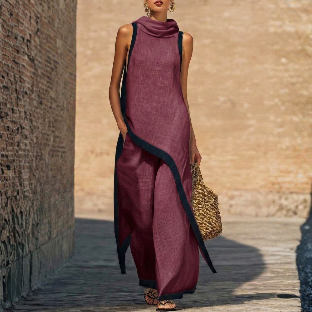 LEONORA | COMPLETO IN LINO ELEGANTE