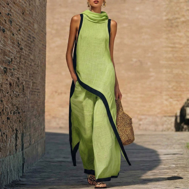 LEONORA | COMPLETO IN LINO ELEGANTE