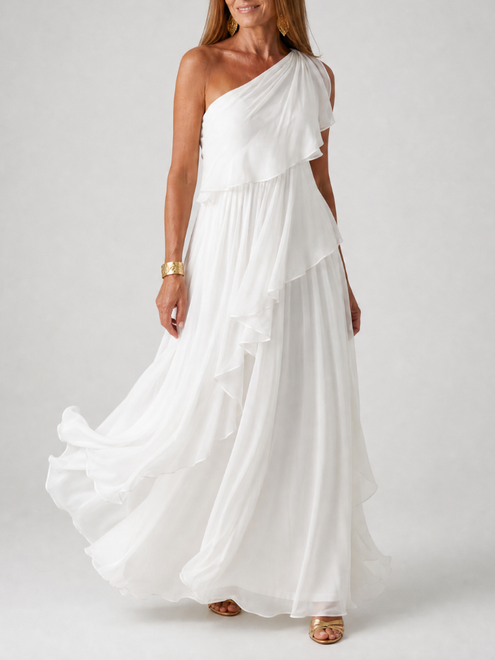 Tracey | Elegante Abito Maxi Fluttuante