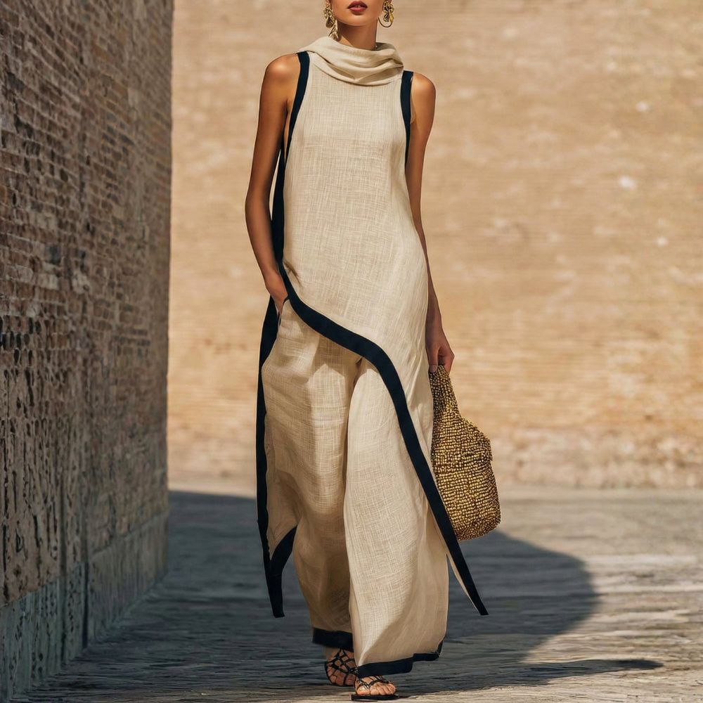 LEONORA | COMPLETO IN LINO ELEGANTE