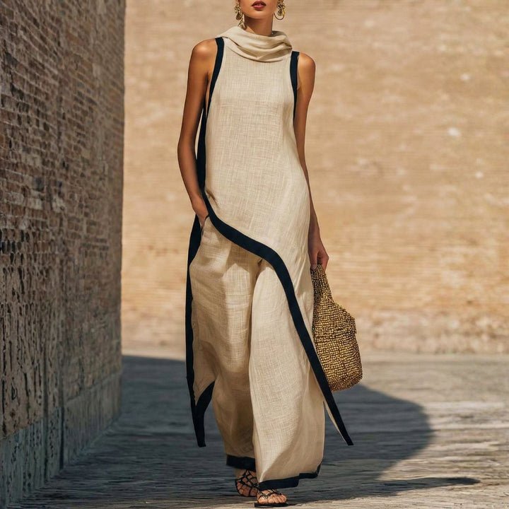 LEONORA | COMPLETO IN LINO ELEGANTE
