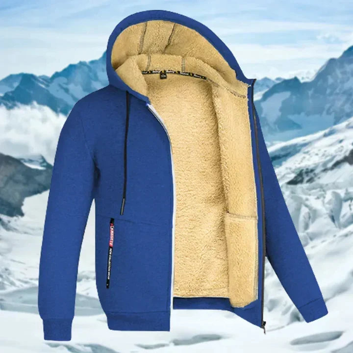 Gilben - Giacca Invernale da Uomo con Cappuccio e Fodera in Pile