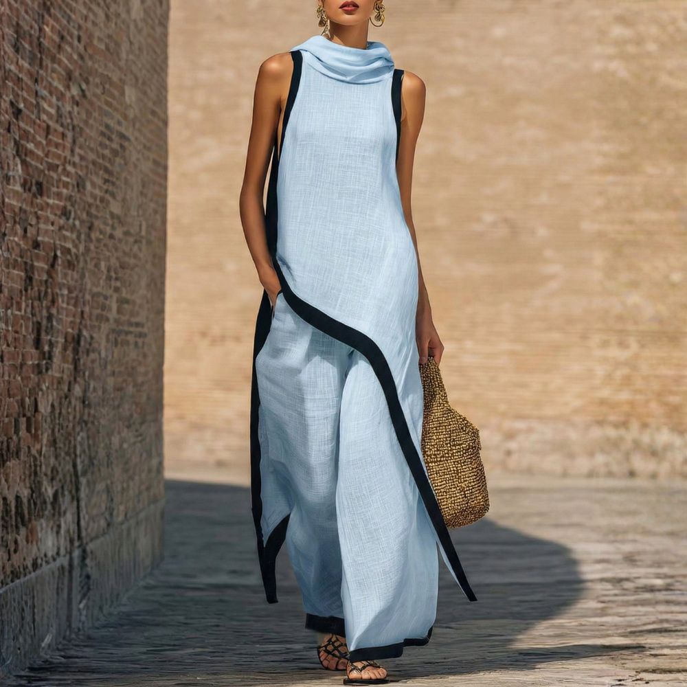 LEONORA | COMPLETO IN LINO ELEGANTE