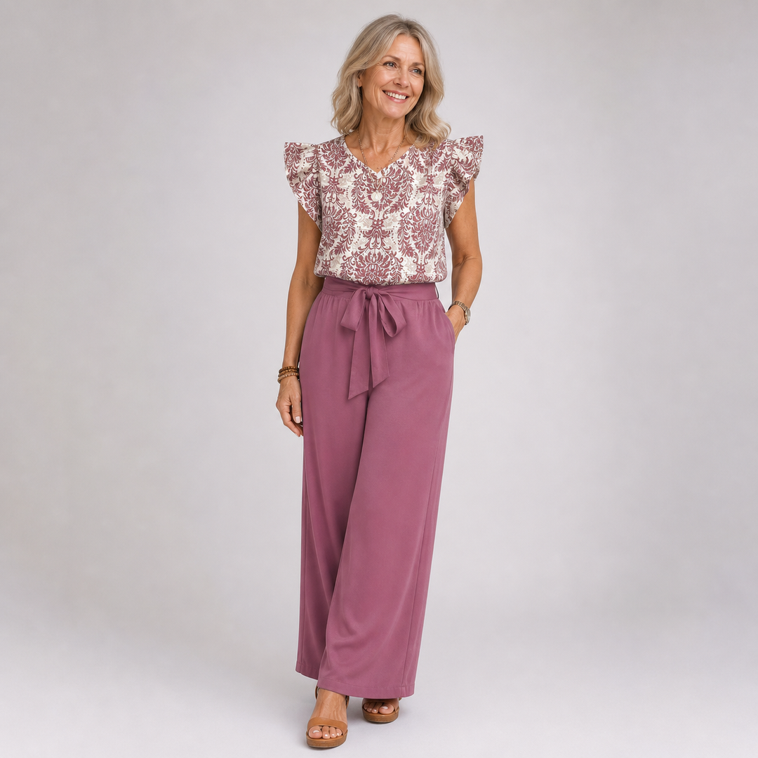 Amelia | Elegante Set Due Pezzi Paisley