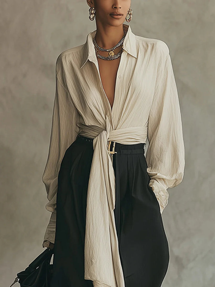 Set Camicia e Pantaloni con Lacci Samantha