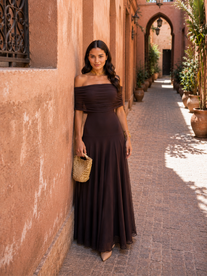 Abito Toledo in marrone