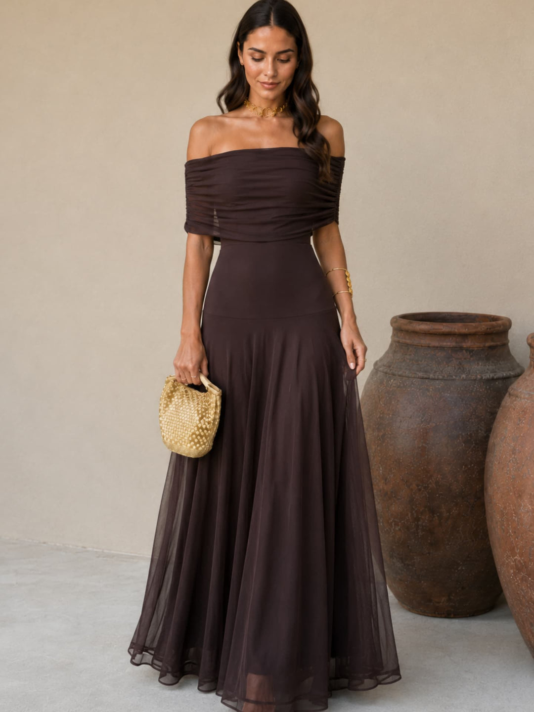 Abito Toledo in marrone