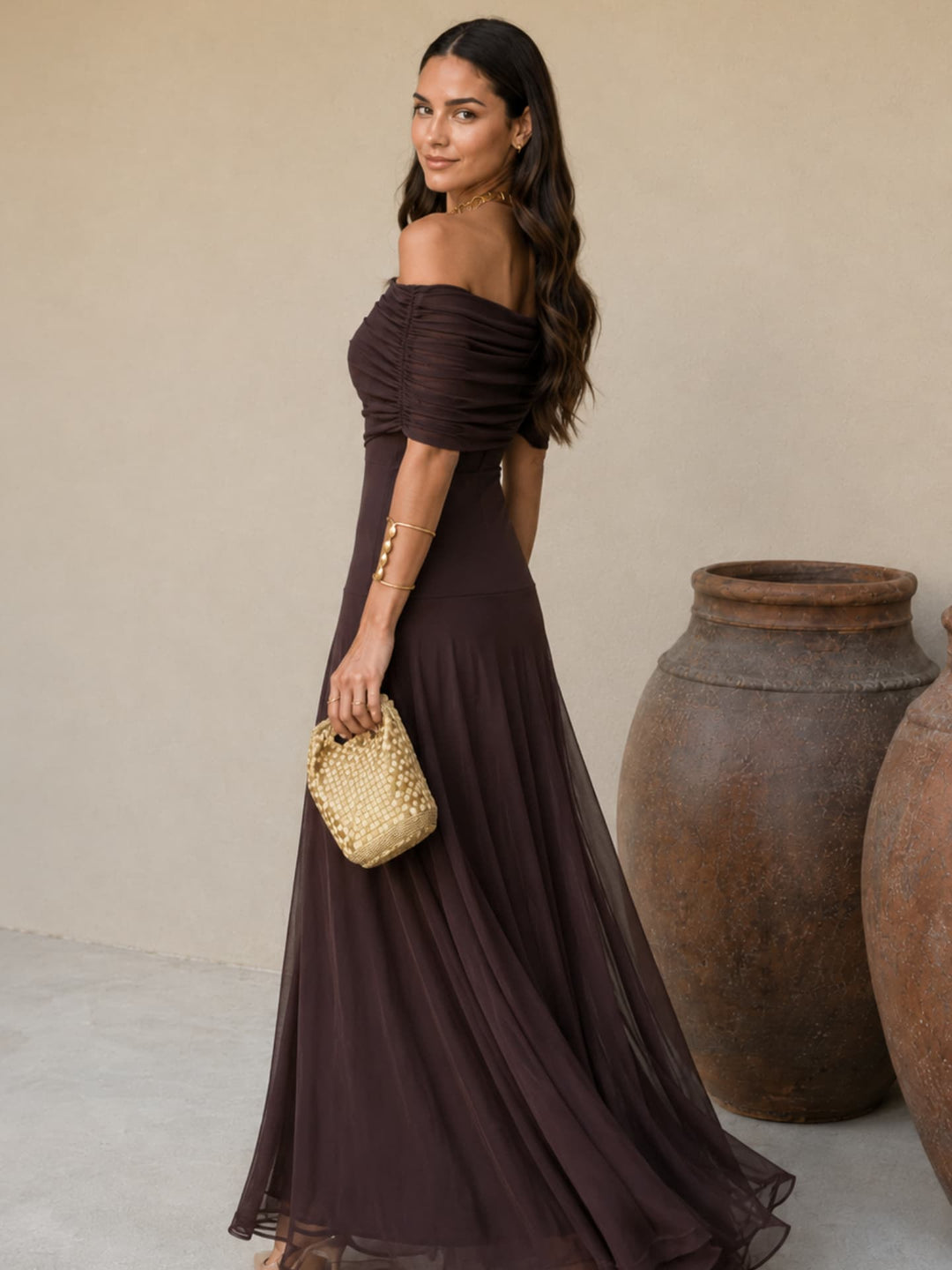 Abito Toledo in marrone