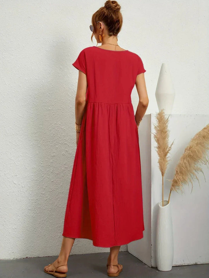Ursina™ | Abito Midi Fluido