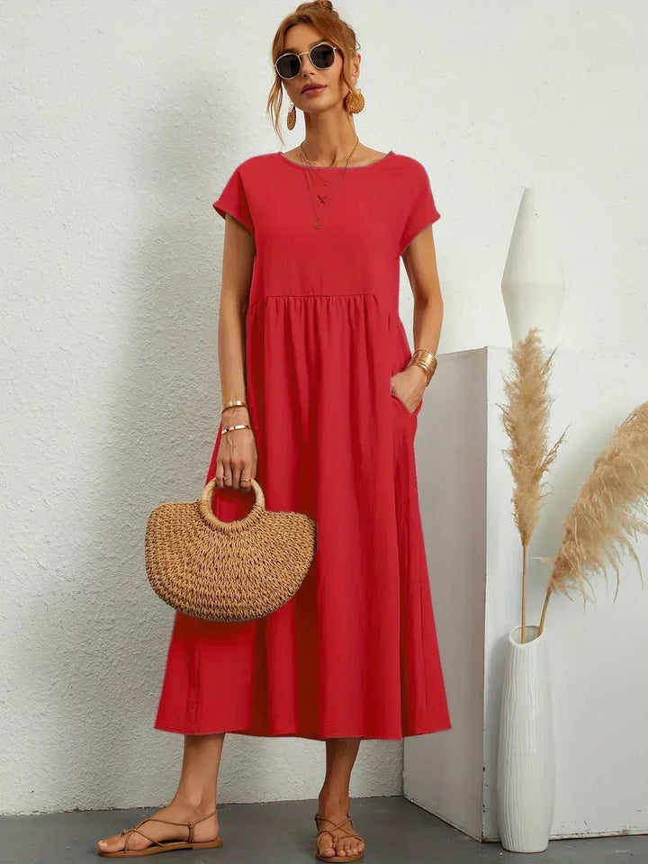 Ursina™ | Abito Midi Fluido