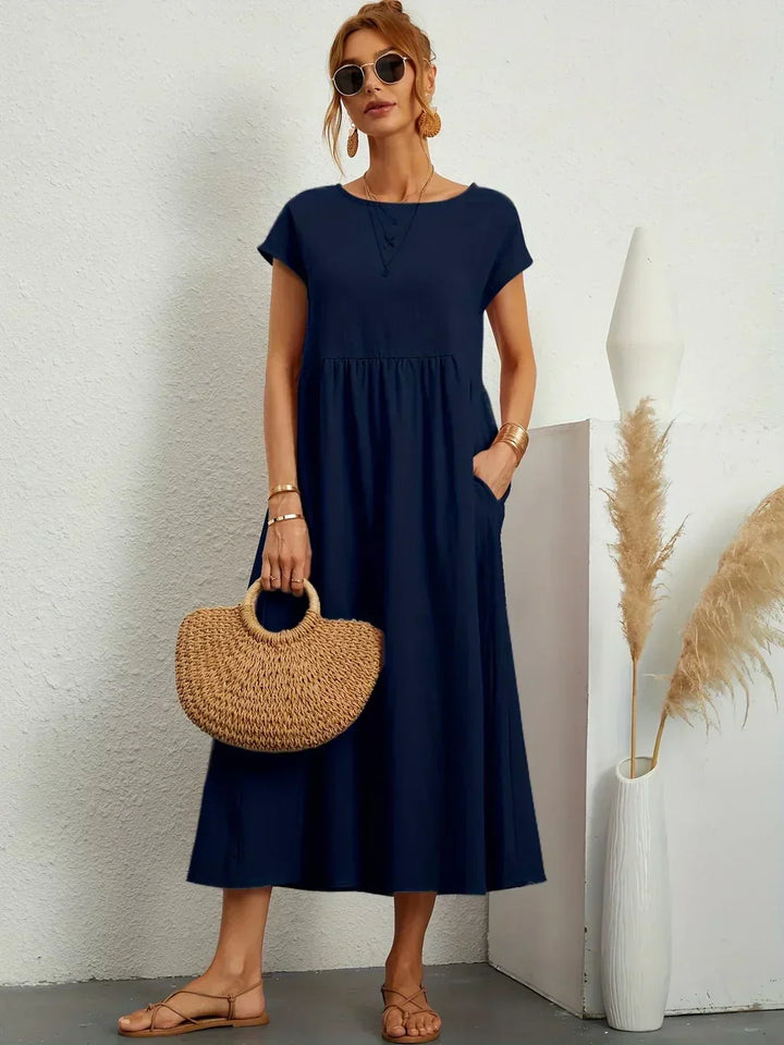 Ursina™ | Abito Midi Fluido