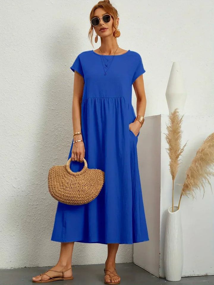Ursina™ | Abito Midi Fluido