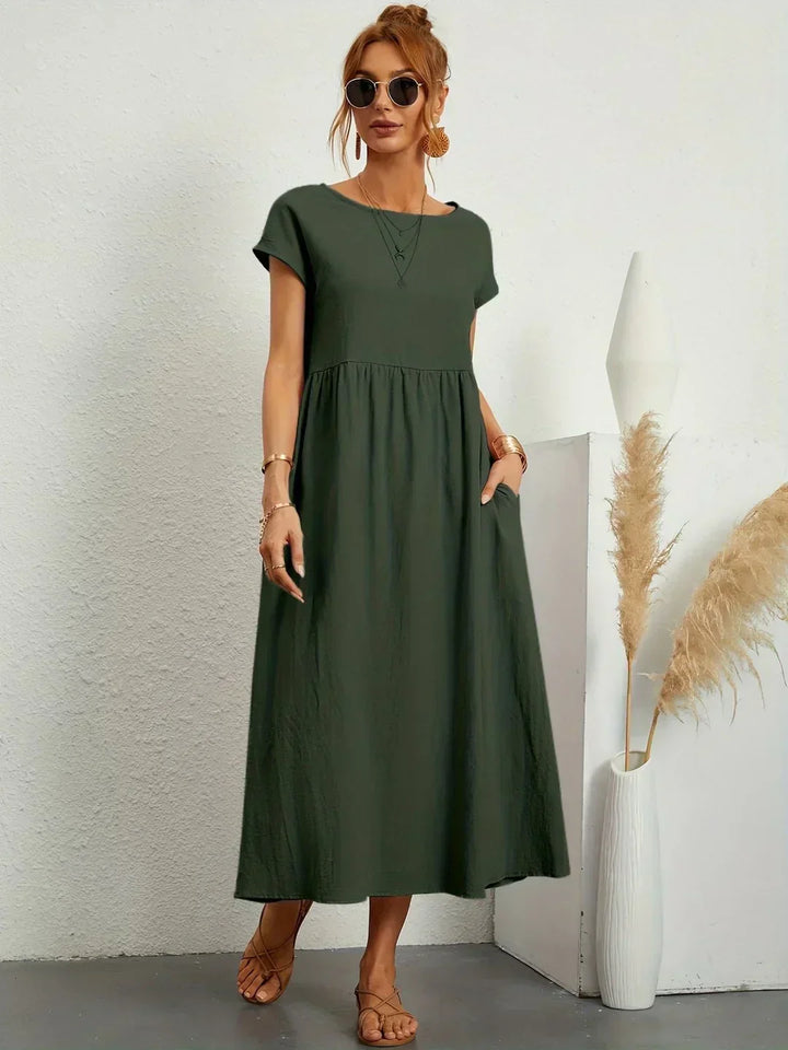 Ursina™ | Abito Midi Fluido