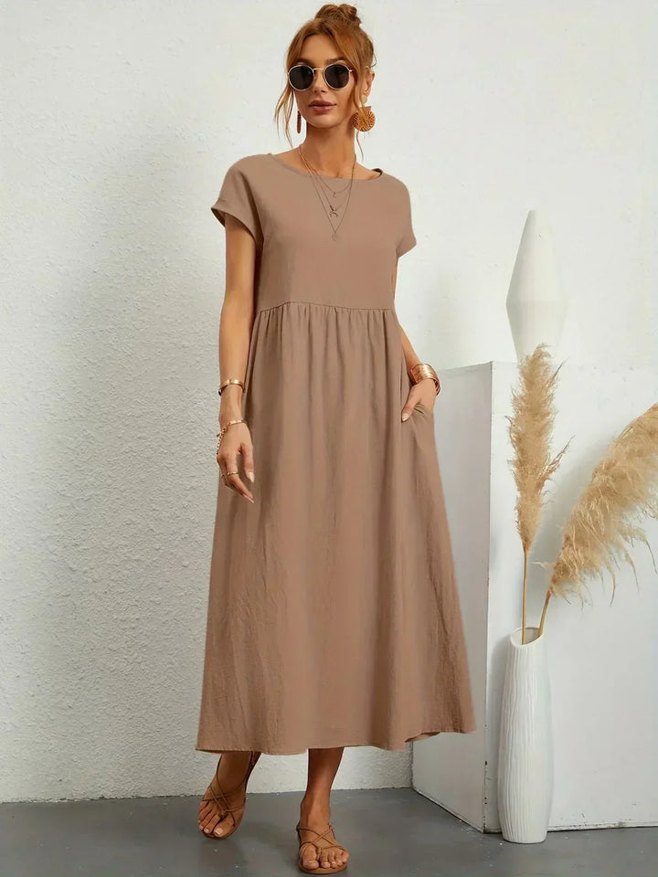 Ursina™ | Abito Midi Fluido