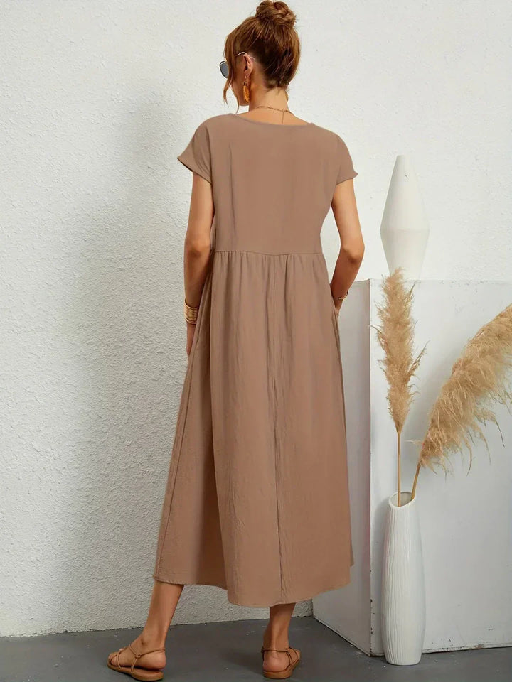 Ursina™ | Abito Midi Fluido