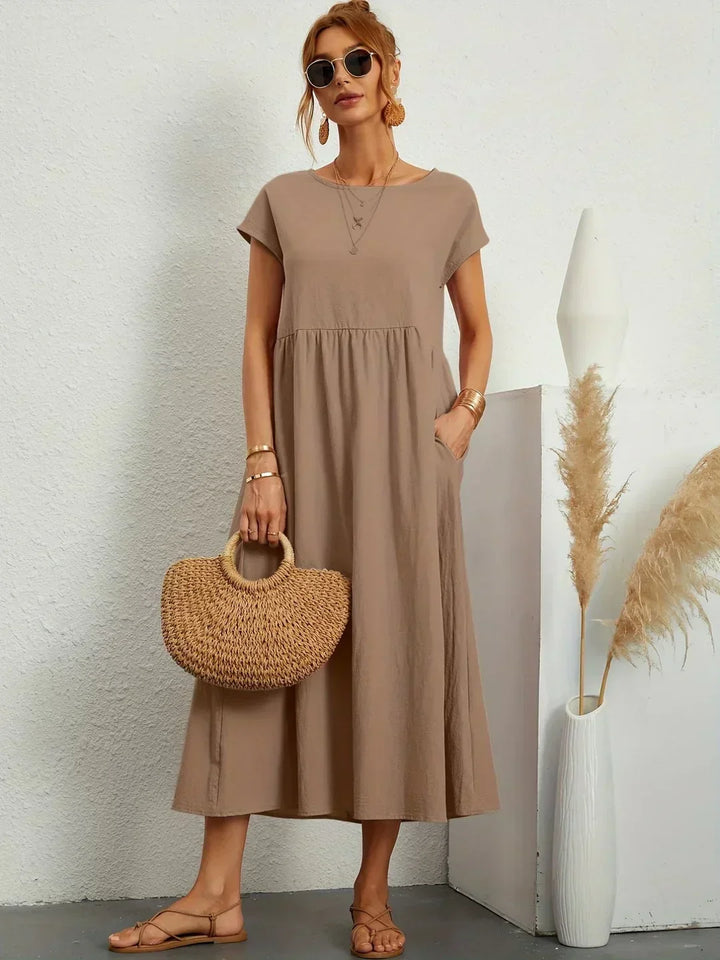 Ursina™ | Abito Midi Fluido