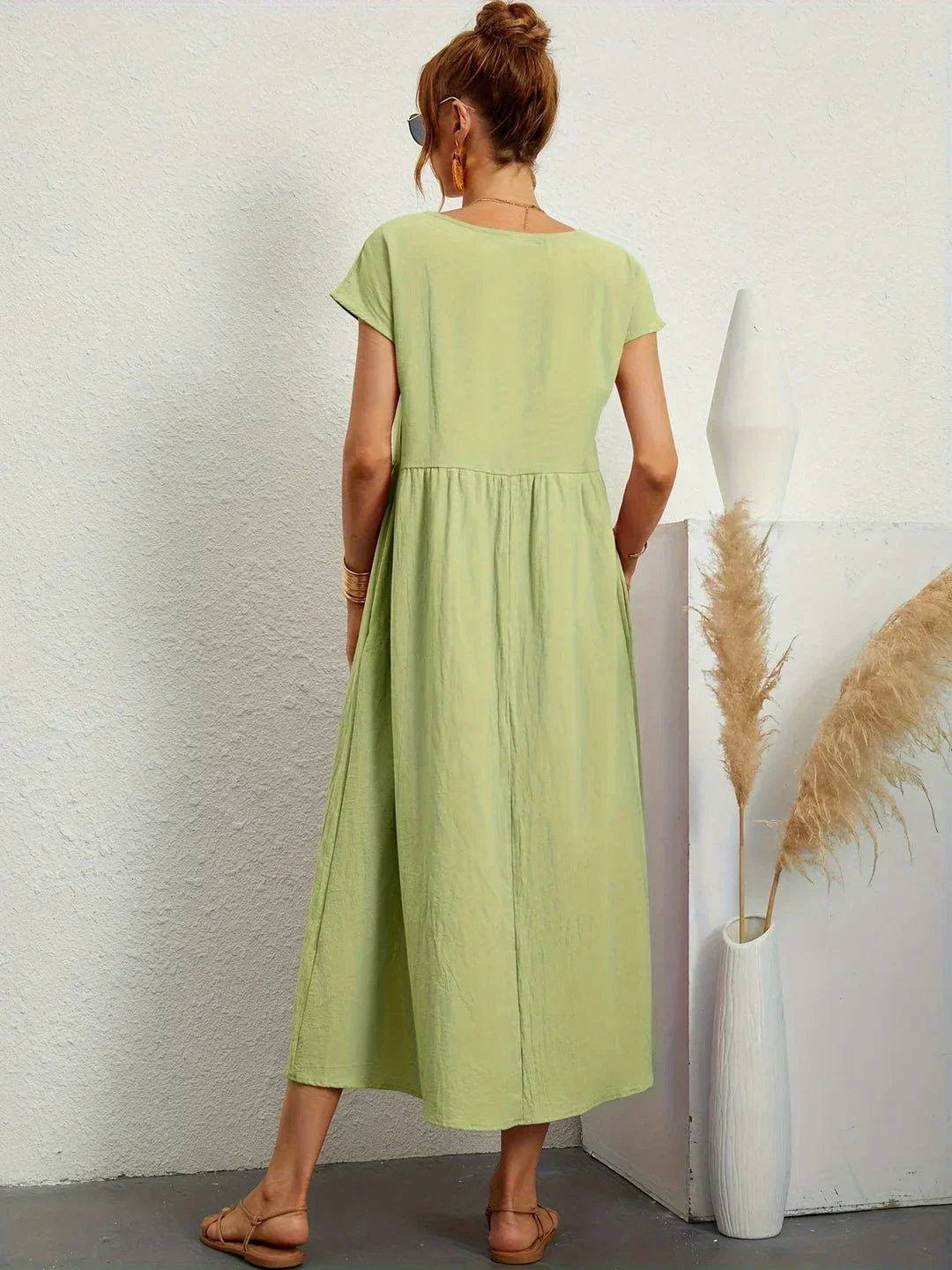 Ursina™ | Abito Midi Fluido