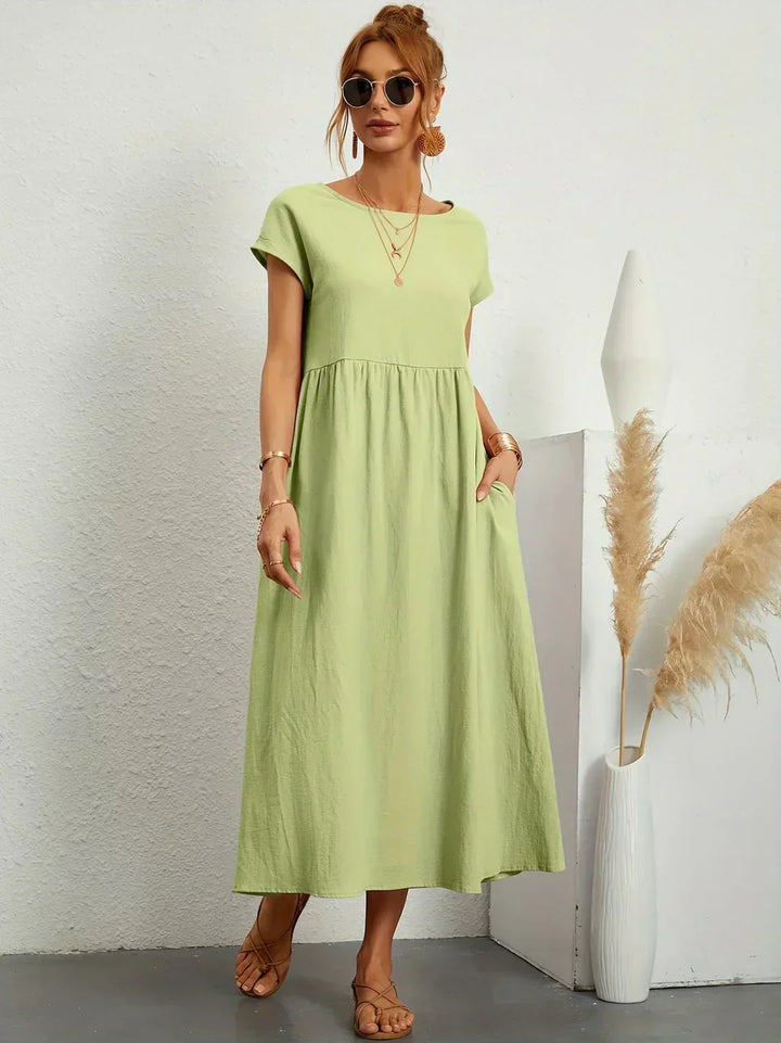Ursina™ | Abito Midi Fluido