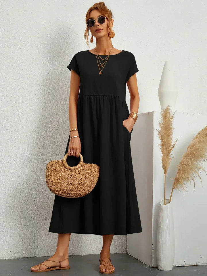 Ursina™ | Abito Midi Fluido