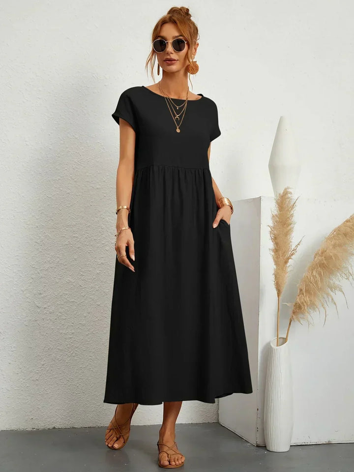 Ursina™ | Abito Midi Fluido
