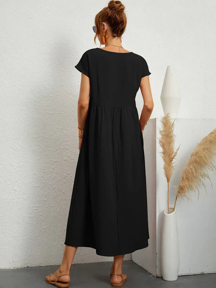 Ursina™ | Abito Midi Fluido