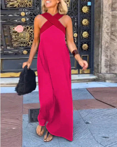 Quirine™ | Abito Maxi con Davanti Avvolgente