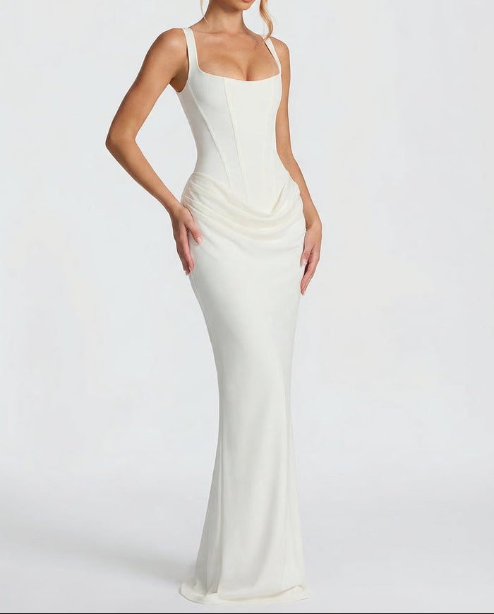 Sienna | Elegante Abito Maxi con Corpetto