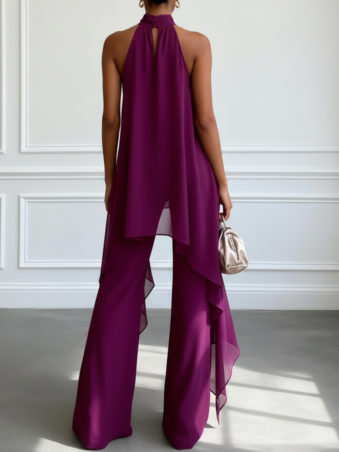 Eleganza Lilla Completo Due Pezzi