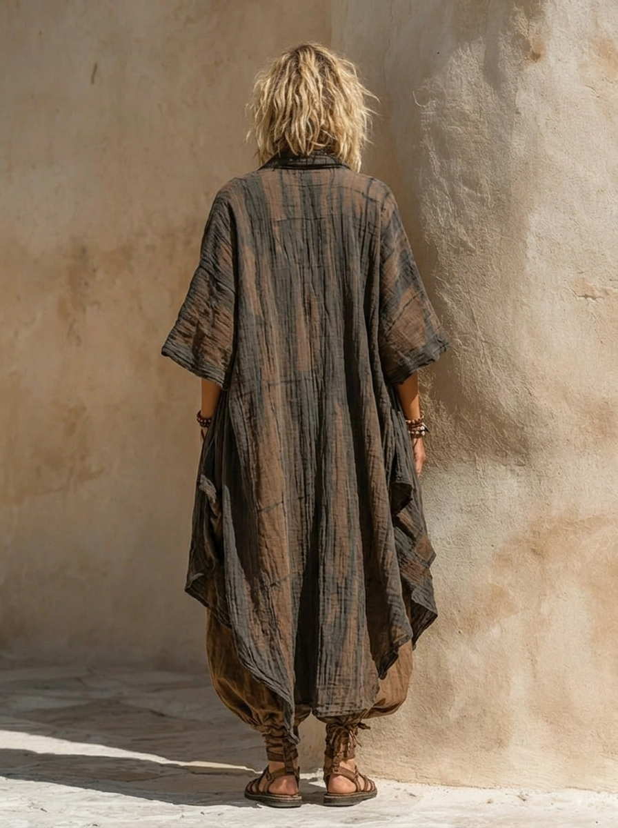 Set di Stampa Artistica Nomade Bohemien in Tre Pezzi
