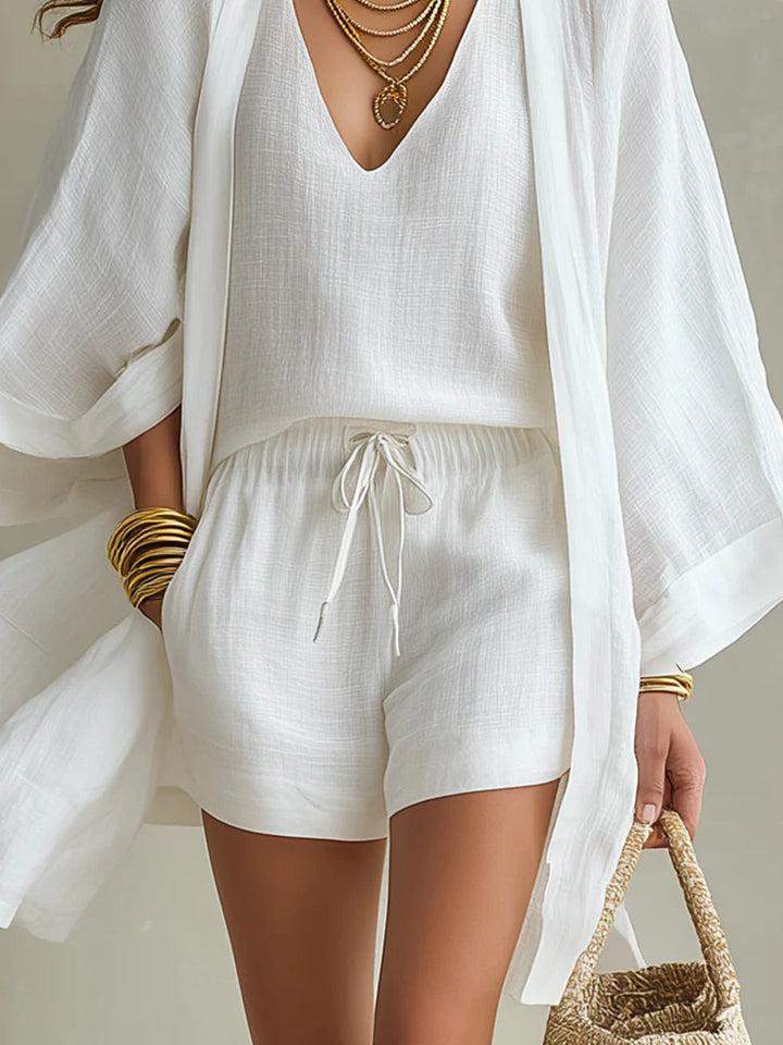 Set Cardigan e Pantaloni Corti Sophie