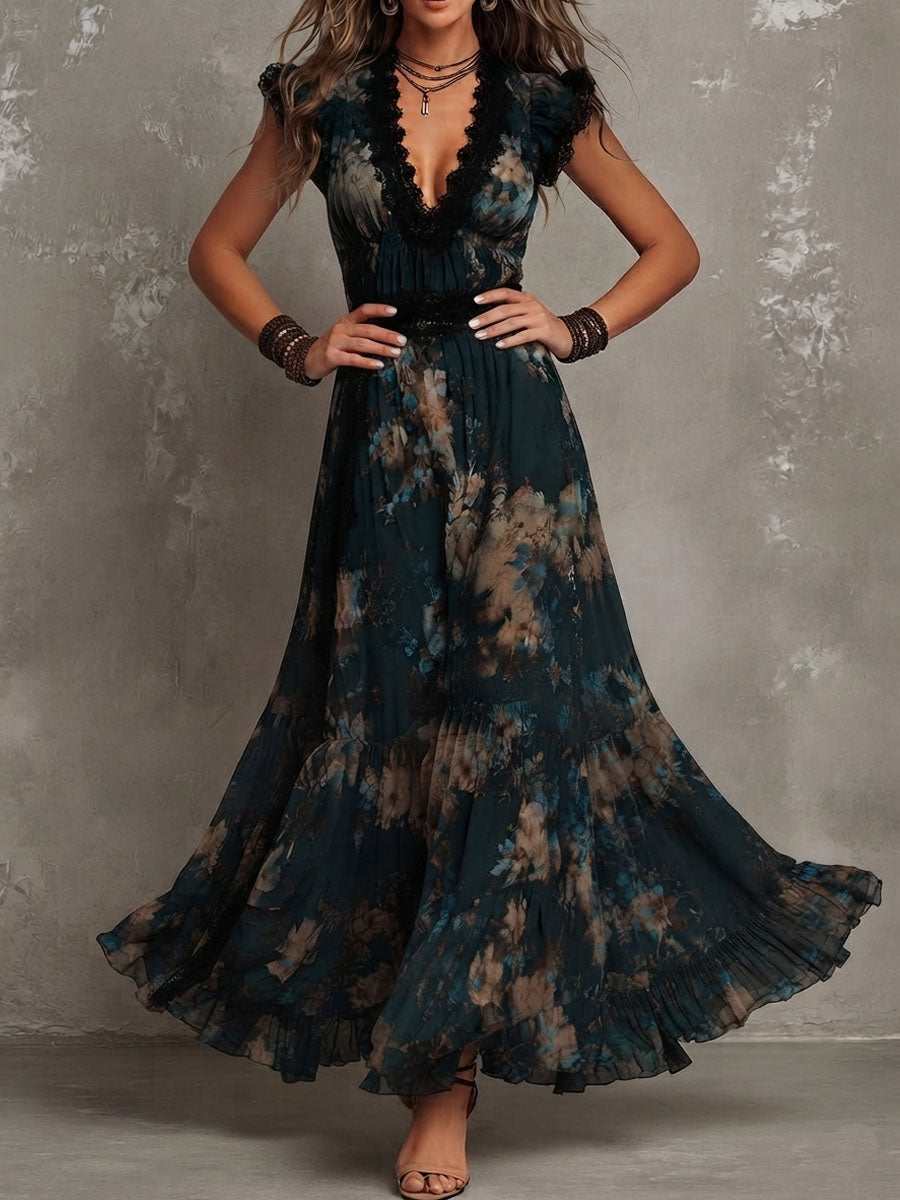Wendy | Abito Maxi Floreale