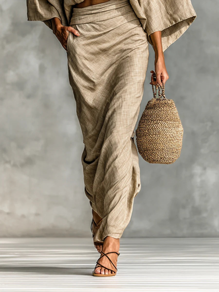 Giulia | Elegante completo in due pezzi con gonna