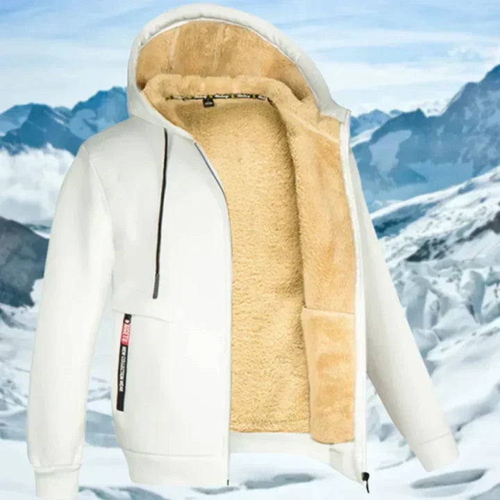 Gilben - Giacca Invernale da Uomo con Cappuccio e Fodera in Pile
