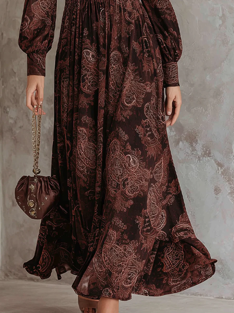 Marlene | Abito Midi con Zip a Collo