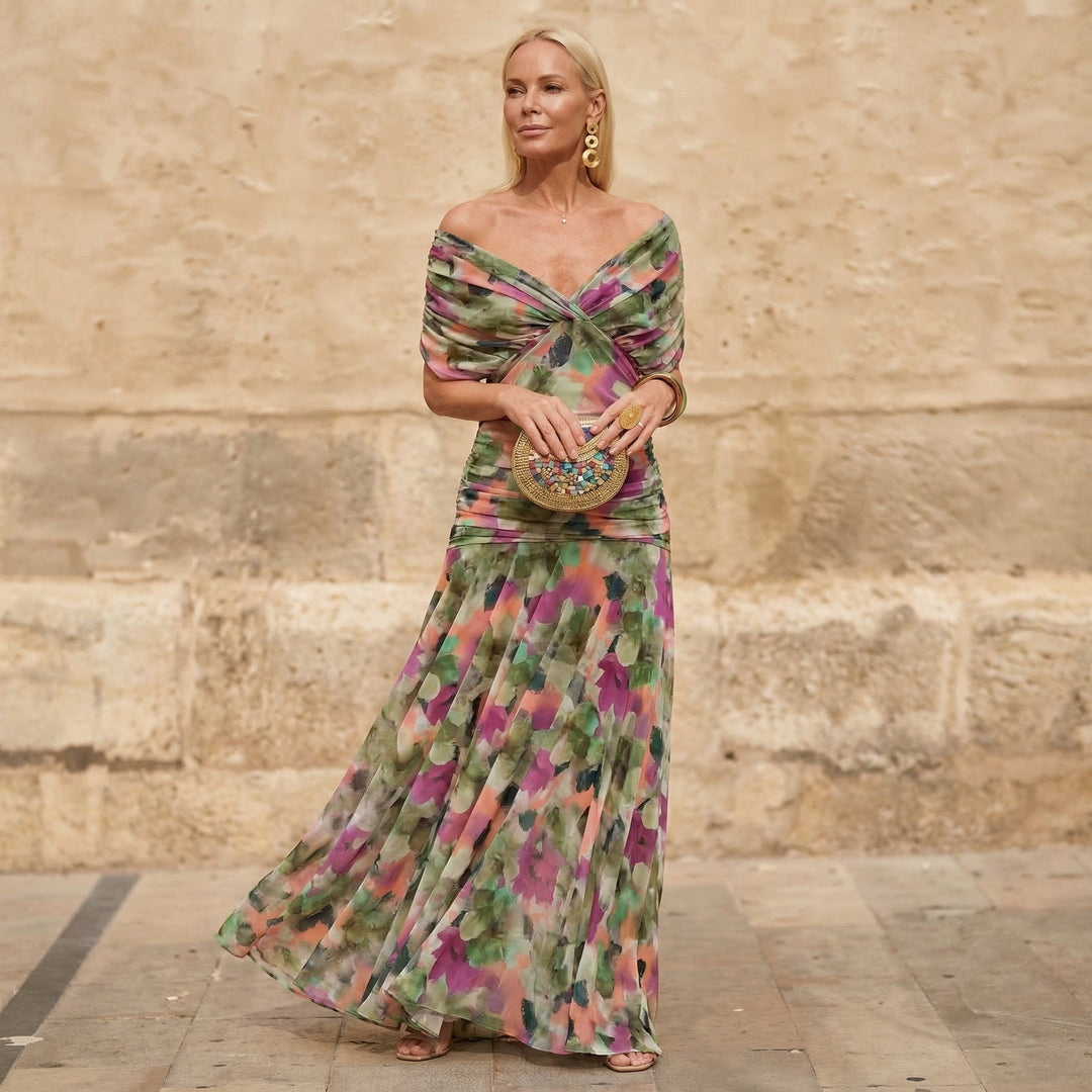 Kelsey | Abito Elegante Colorato