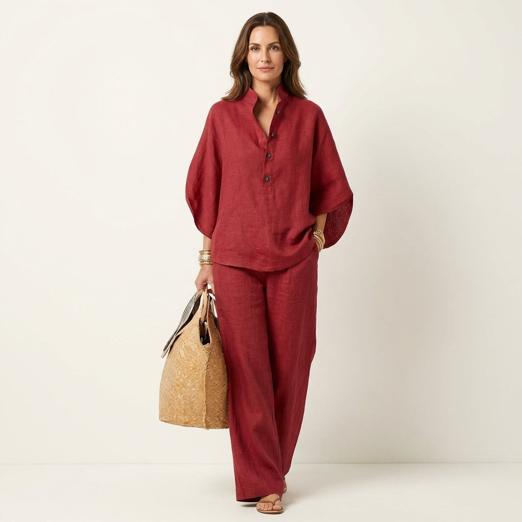 Zerah | Set di Due Pezzi in Lino
