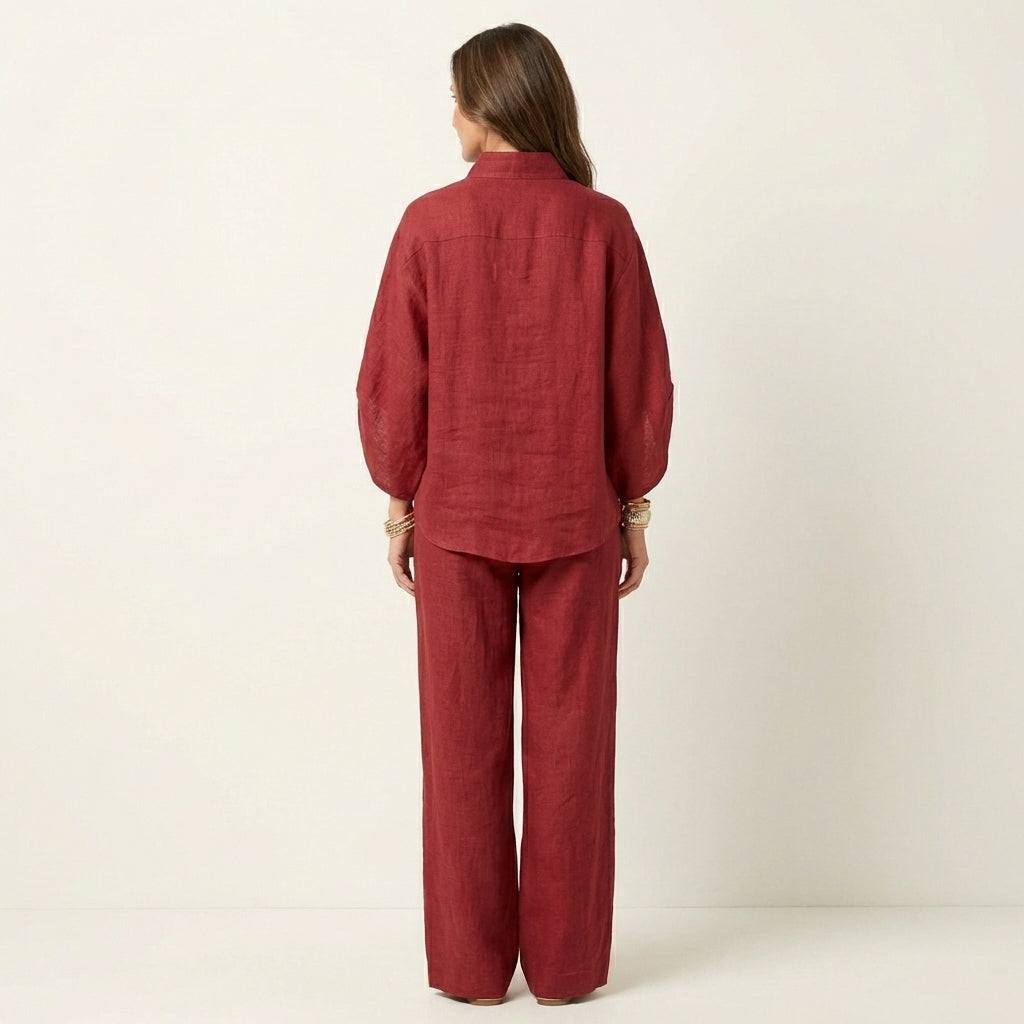 Zerah | Set di Due Pezzi in Lino