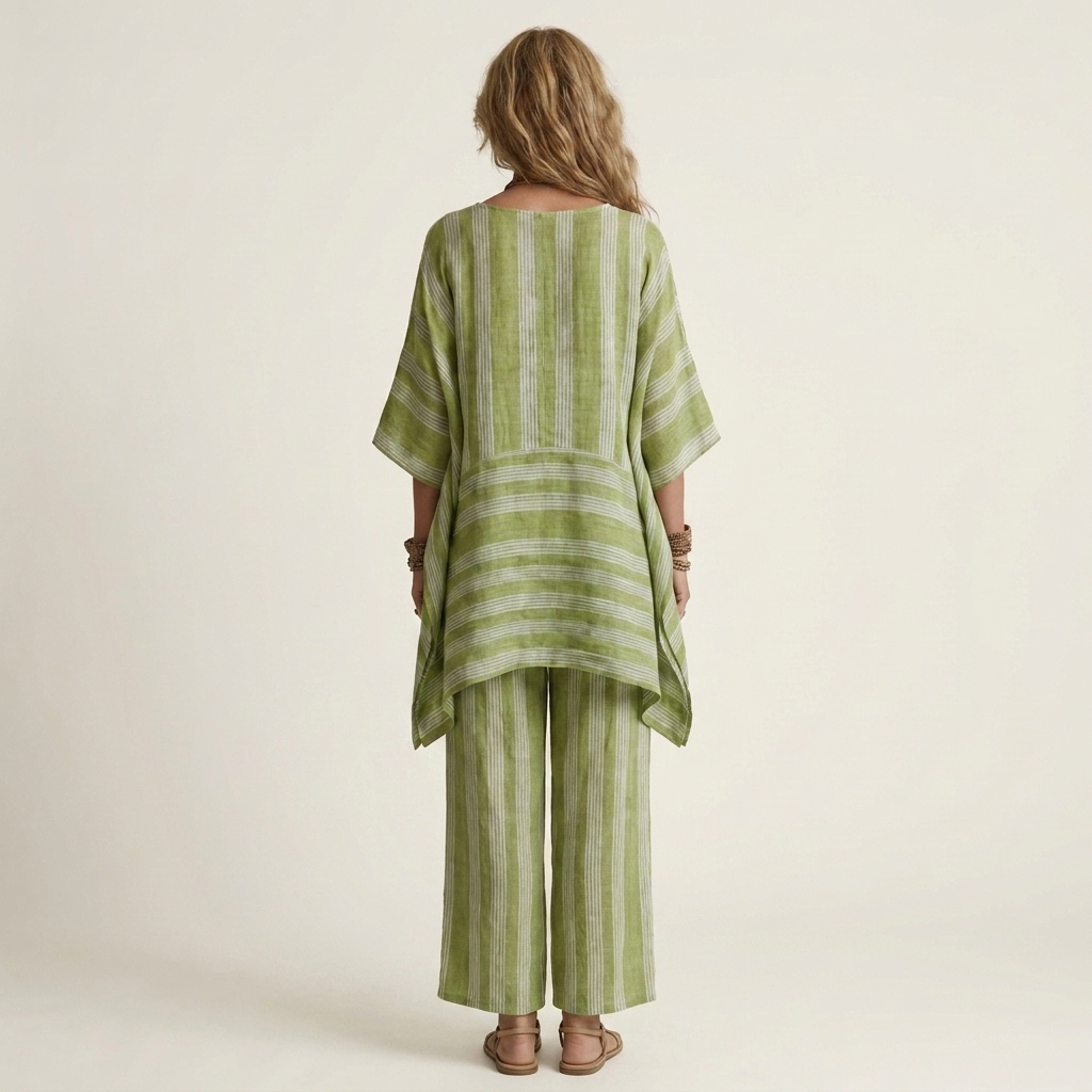Kiara | Set in Cotone-Lino a Due Pezzi
